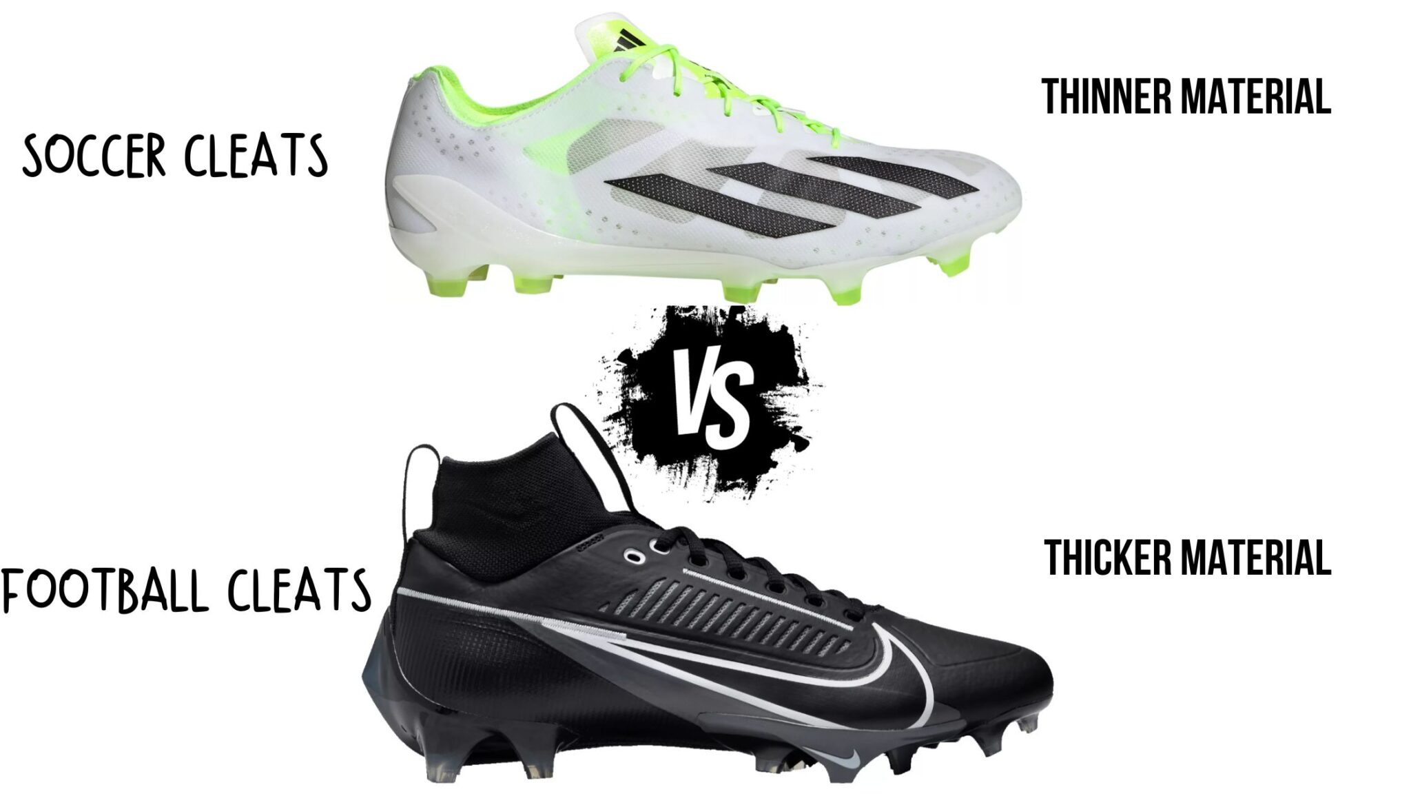 Soccer vs Football Cleats Differences and Considerations